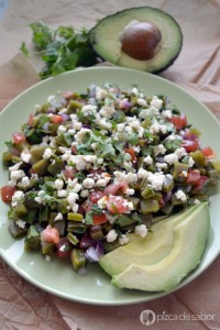 ensalada de nopales